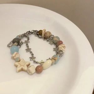 Versatile fashion and high-end star beaded bracelet